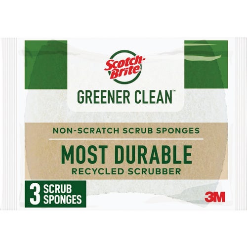 97033-UG Scotch-Brite Greener Clean Non-Scratch Scrub Sponge