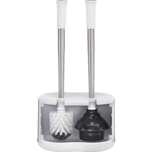 BTH-6300-90 Polder Toilet Brush & Plunger Caddy