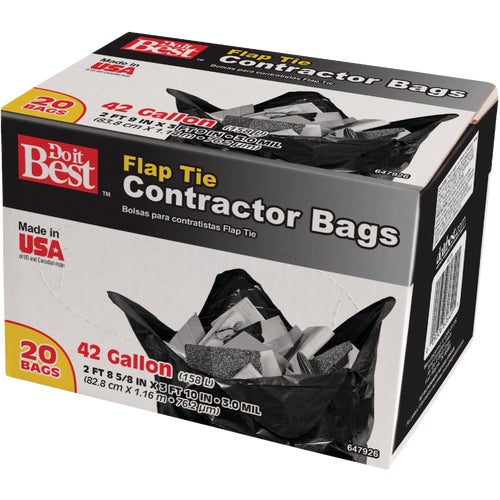 647926 Do it Best Contractor Trash Bag