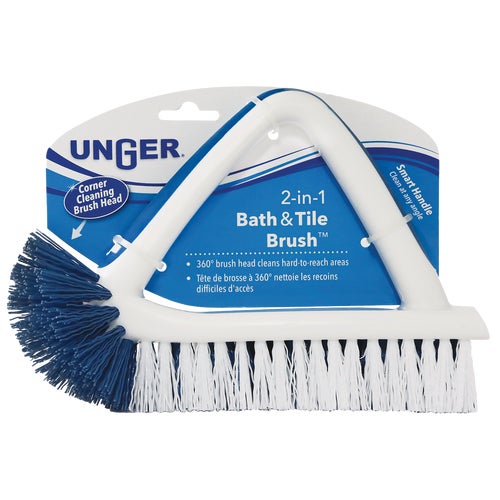 979730 Unger 2-In-1 Bath & Tile Brush