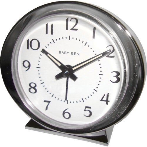 11611QA Westclox Baby Ben Classic Style Battery Operated Alarm Clock