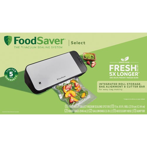 2170105 FoodSaver Dry/Moist Vacuum Food Sealer System