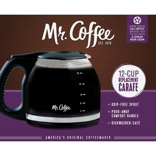 PLD12RB4 Mr. Coffee Glass Replacement Decanter