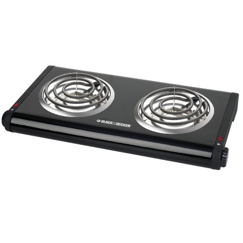 DB1002B Black & Decker Double Burner Range