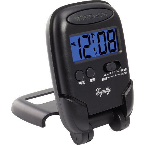 31302 La Crosse Technology Equity LCD Travel Alarm Clock