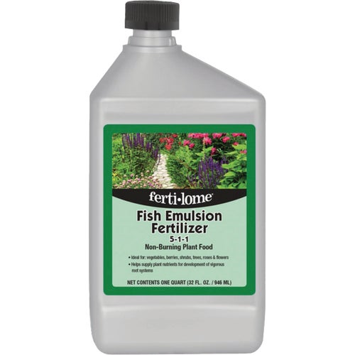 10612 Ferti-lome Fish Emulsion Fertilizer Liquid Plant Food