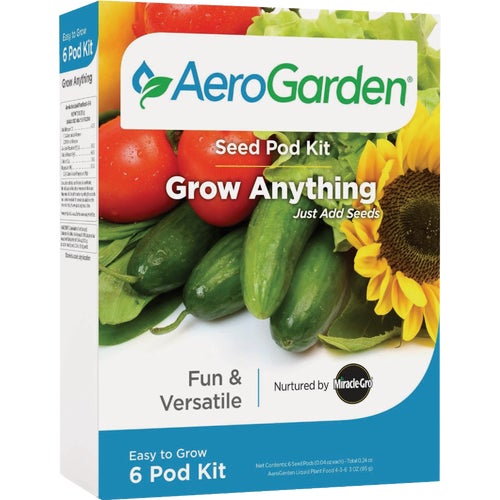 806528-4408 AeroGarden Grow Anything Hydroponic Starter Kit