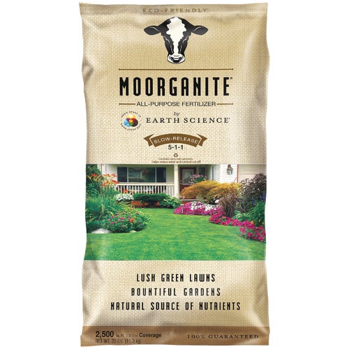 12313-80 Earth Science Moorganite Lawn & Garden Fertilizer