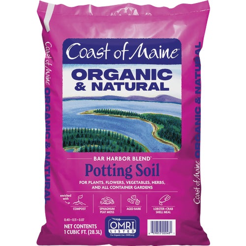 BH1000 Coast of Maine Bar Harbor Blend Organic Potting Soil