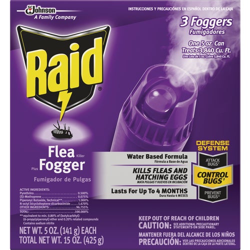 41654 Raid Flea Fogger