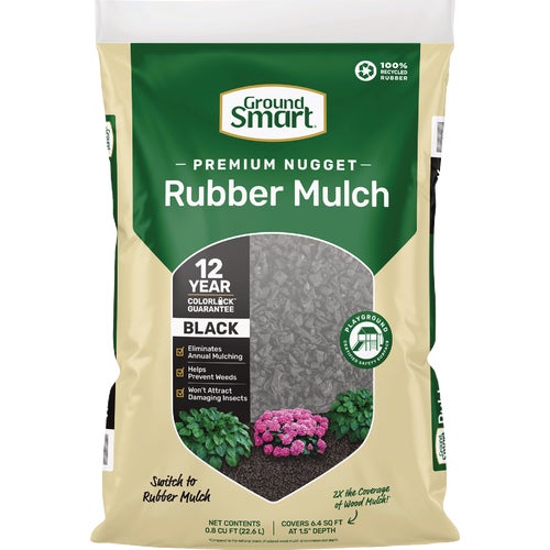 GSNG08BK72 GroundSmart Rubber Mulch