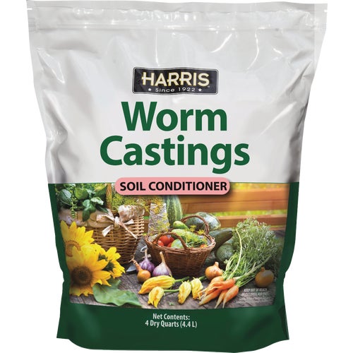 WORM-4 Harris Earth Worm Castings Soil Conditioner