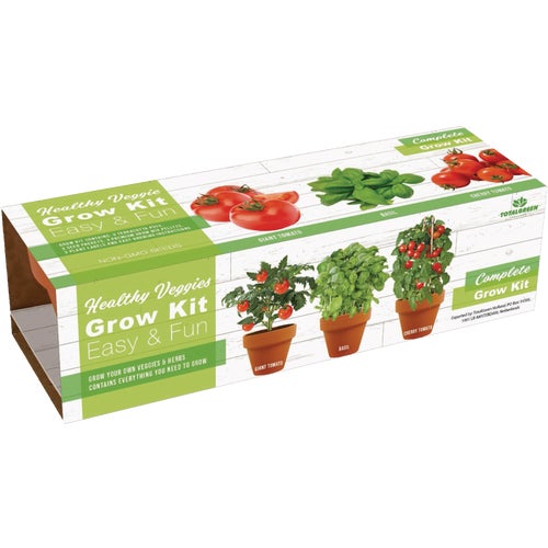 TRI-108 TotalGreen Holland Italian Herb Trio Grow Kit