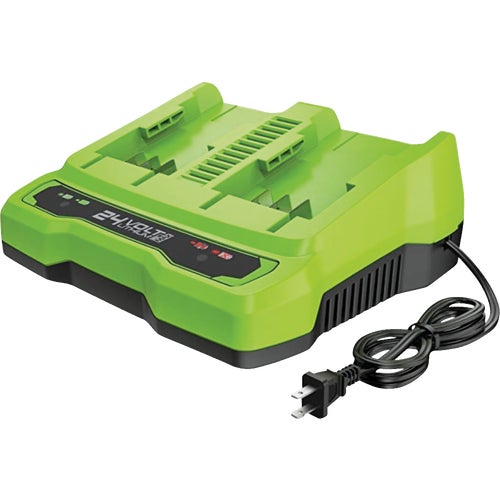 2961702 Greenworks Dual Port Battery Charger