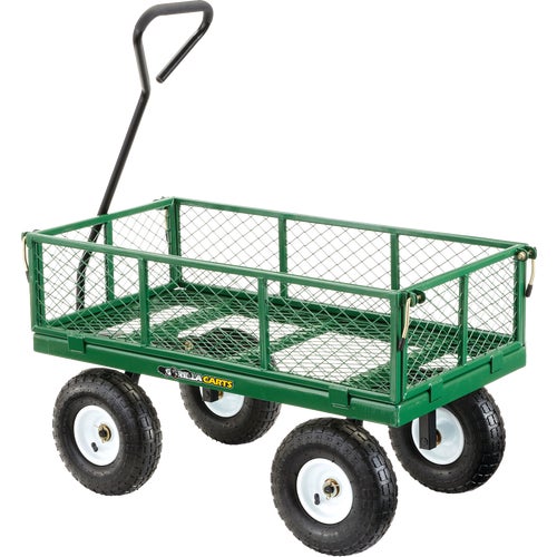 GOR410 Gorilla Carts Steel Utility Garden Cart