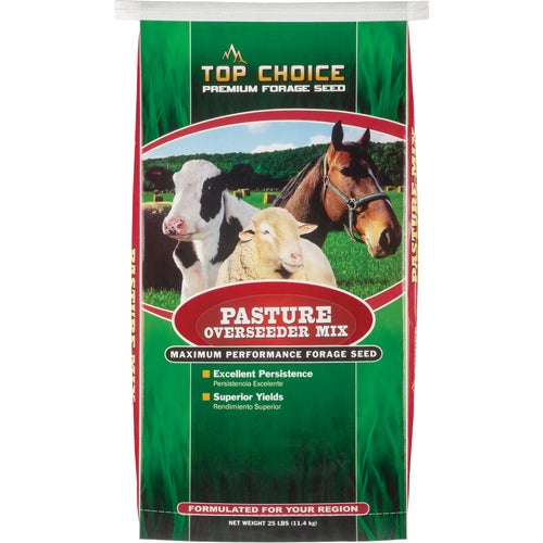 I106080 Top Choice Pasture Overseeder Mix Forage Seed