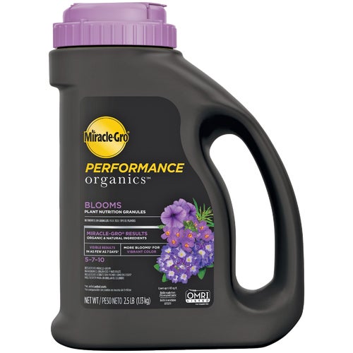 3005710 Miracle-Gro Performance Organics Dry Plant Food for Bold Blooms