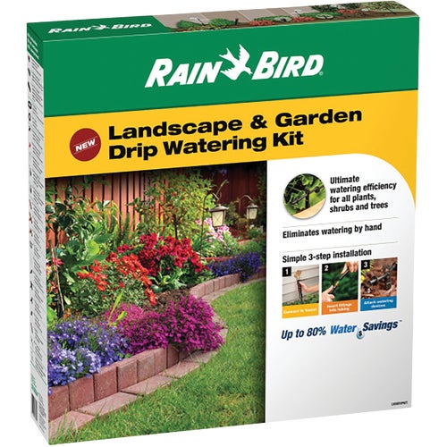 LNDDRIPKIT Rain Bird Landscape & Garden Drip Irrigation Watering Kit