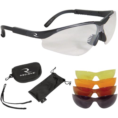 T85RC Radians T-85 5-Lens Interchangeable Shooting Glasses Kit