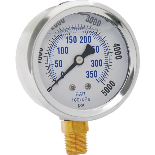 99019120 Apache Glycerine Filled Pressure Gauge