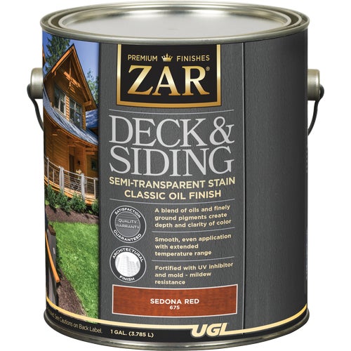 67513 ZAR Deck & Siding Semi-Transparent Exterior Stain