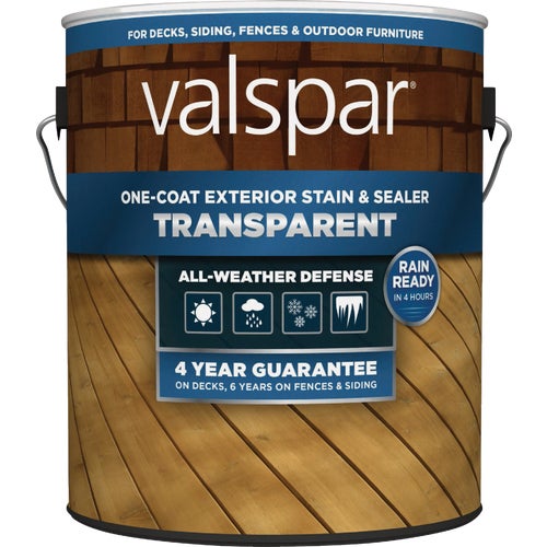 VL1028072-16 Valspar One-Coat Transparent Deck Stain