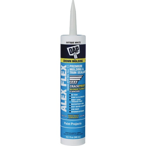 7079811456 Dap Alex Flex Premium Molding & Trim Acrylic Latex Siliconized Sealant