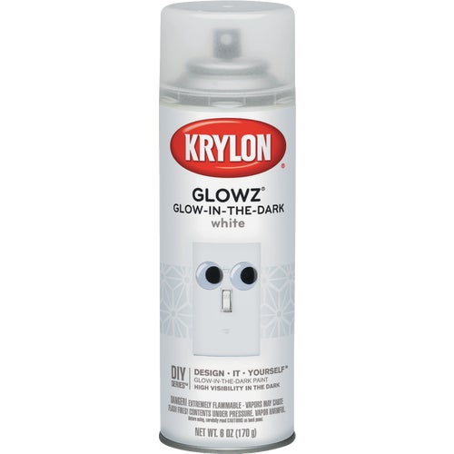 K03152007 Krylon Glowz Glow-In-The-Dark Spray Paint