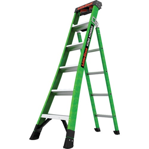 13905-002 Little Giant King Kombo 5 Ft. A-Frame/8 Ft. Extension Step Ladder