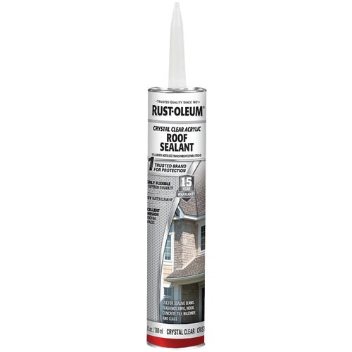 301825 Rust-Oleum LeakSeal Clear Acrylic Roof Cement & Patching Sealant