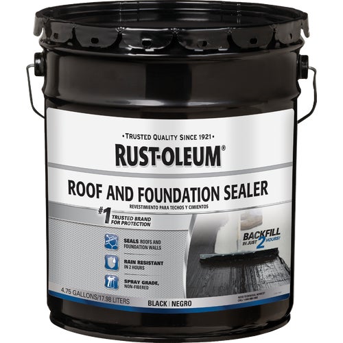 347434 Rust-Oleum Non-Fibered Roof & Foundation Coating