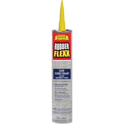 0309-GA Black Jack Leak Stopper Rubber Flexx Clear Flexible Sealant