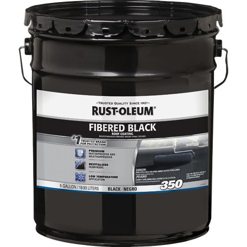 301999 Rust-Oleum 350 Fibered Asphalt Roof Coating