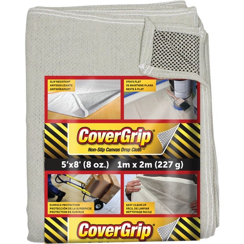 5808 CoverGrip Non-Slip Safety Canvas Drop Cloth