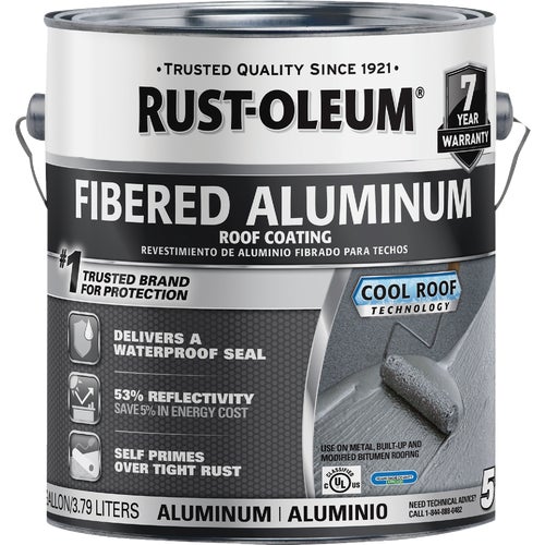 301907 Rust-Oleum 510 Fibered Aluminum Roof Coating