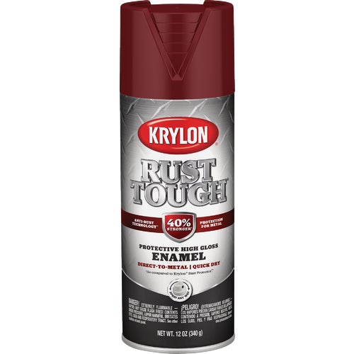 K09221008 Krylon Rust Tough Alkyd Enamel Spray Paint