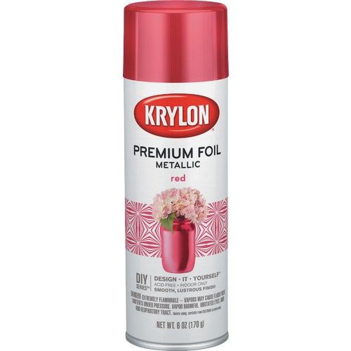 K01080000 Krylon Premium Foil Metallic Spray Paint