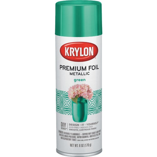 K01081000 Krylon Premium Foil Metallic Spray Paint