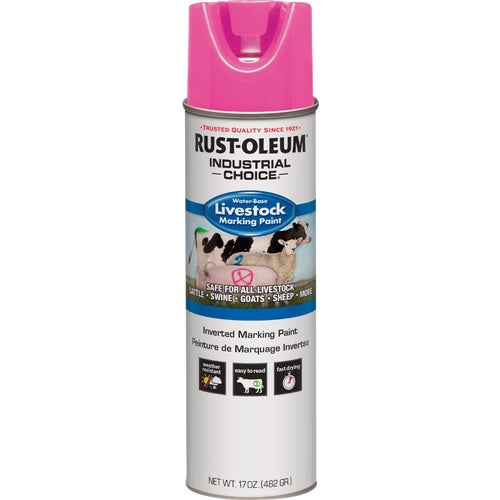 383018 Rust-Oleum Industrial Choice Livestock Marking Spray Paint