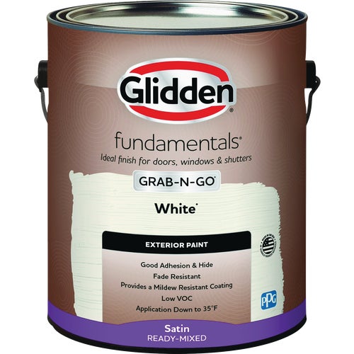 GLFEXT20WH/01 Glidden Fundamentals Grab-N-Go Exterior Paint