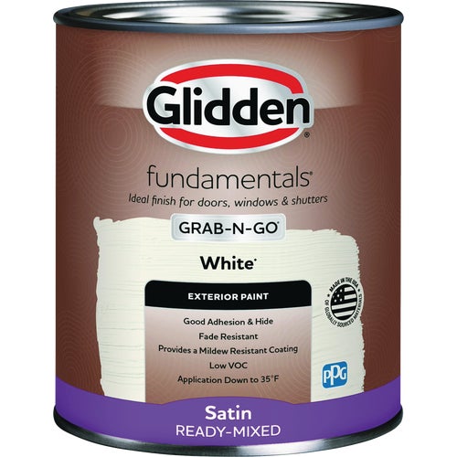 GLFEXT20WH/04 Glidden Fundamentals Grab-N-Go Exterior Paint