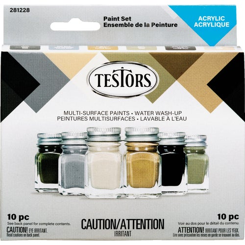 281228 Testors Assorted Acrylic Craft Paint Sets