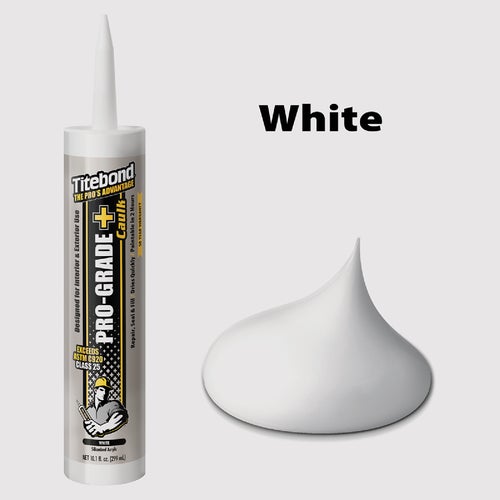 8401 Titebond Pro-Grade Plus Siliconized Acrylic Latex Caulk