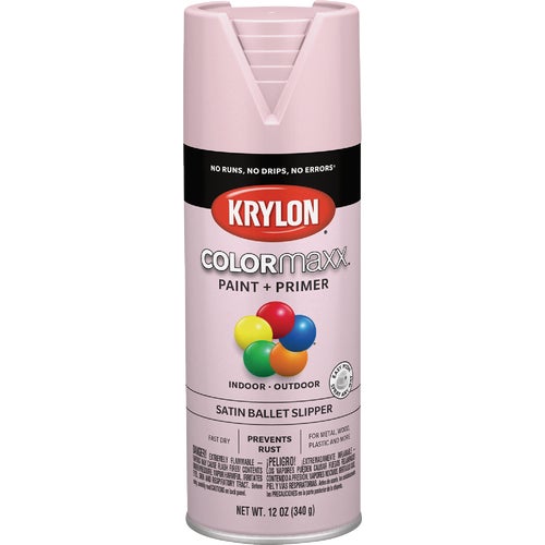 K05556007 Krylon ColorMaxx Spray Paint + Primer