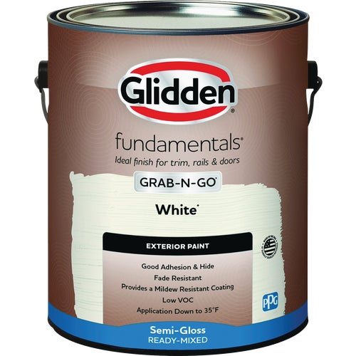 GLFEXT30WH/01 Glidden Fundamentals Grab-N-Go Exterior Paint