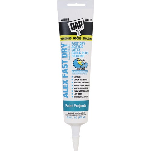 7079818408 Dap Alex Fast Dry Siliconized Acrylic Latex Caulk