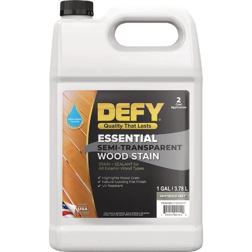 300707 Defy Essential Semi-Transparent Wood Stain