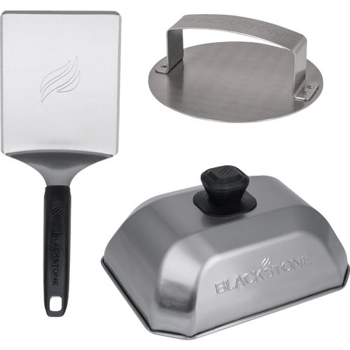 5462 Blackstone Stainless Steel 3-Piece Burger Kit