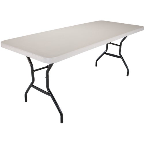 2924 Lifetime Rectangle Hourglass Leg Folding Table