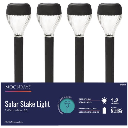 26503 Moonrays Swirl Lens Solar Path Light